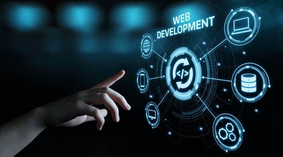 Web Development Illustration