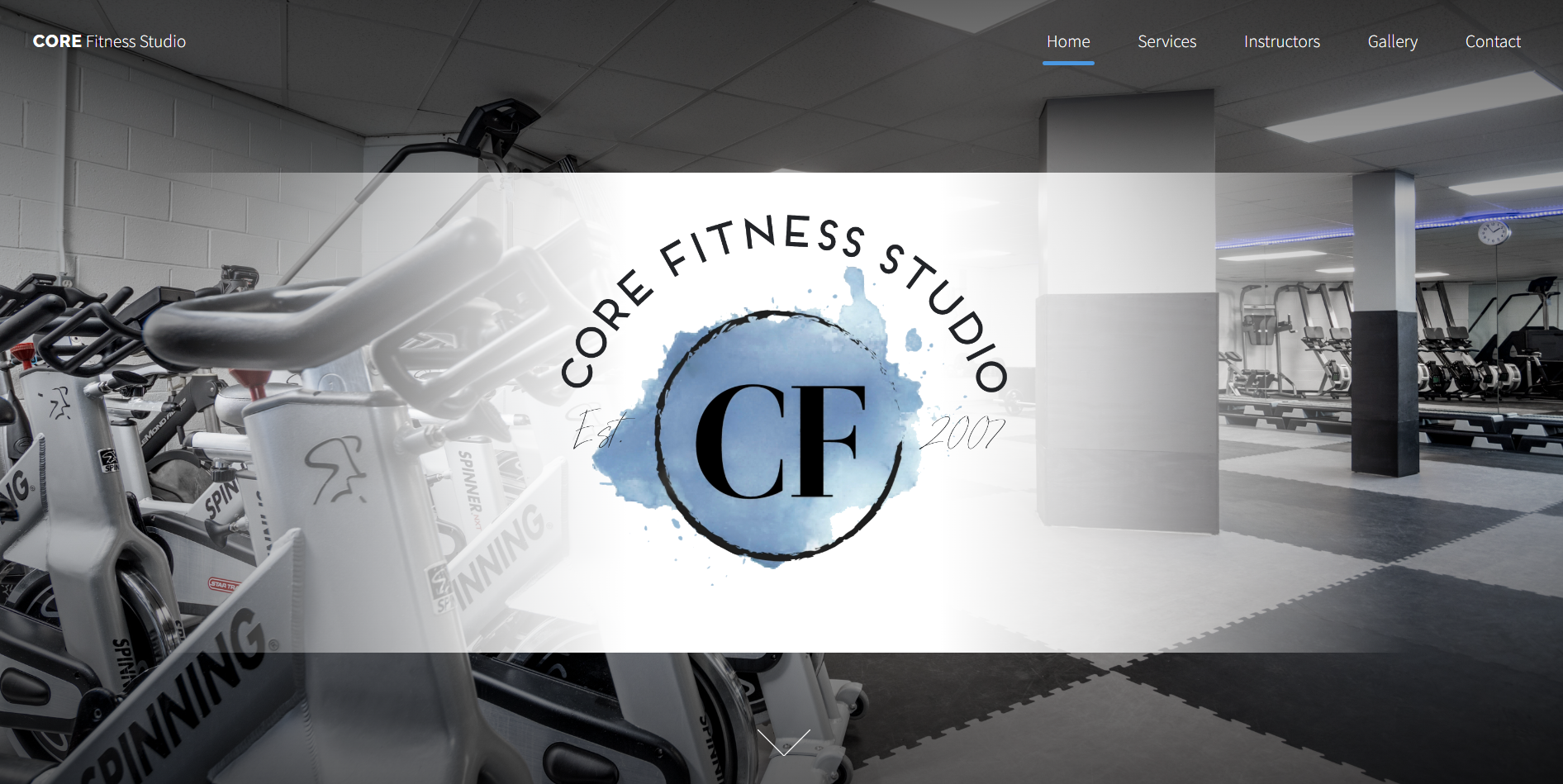 Fitness Website Design