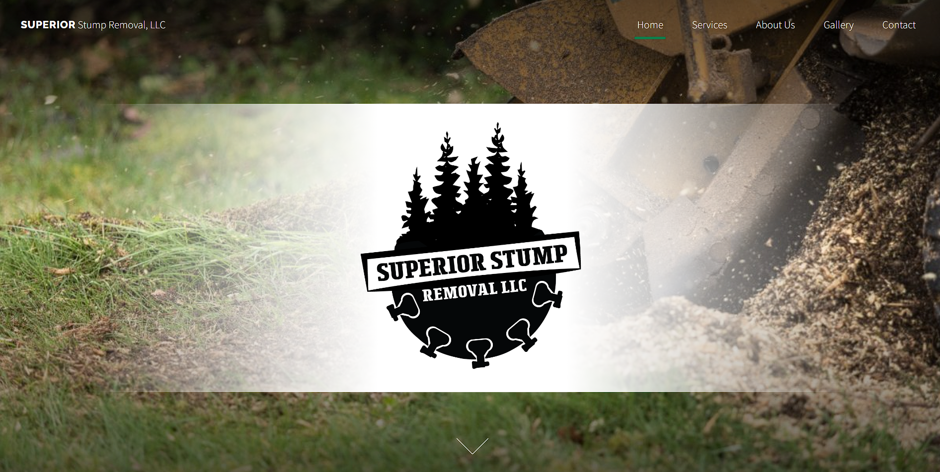 Stump Removal Website Design